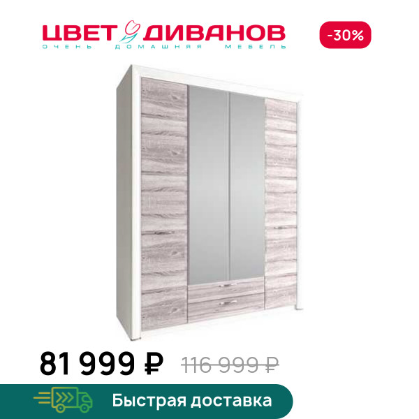 Шкаф Альфа 4D2S Z
